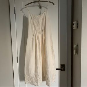 Eyelet dress